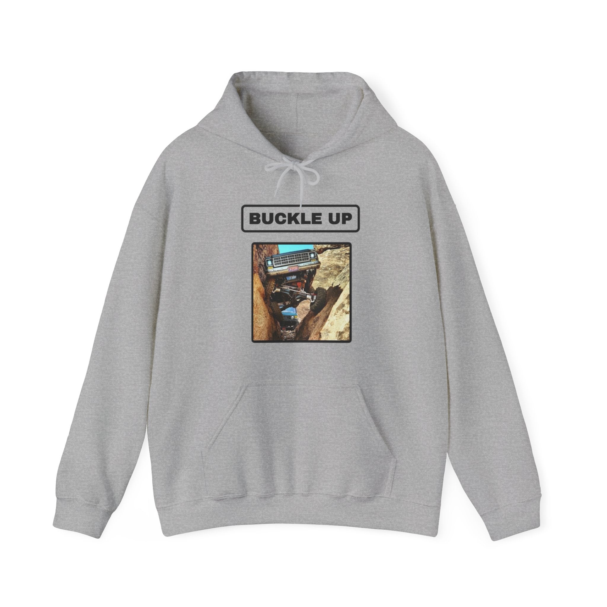 "Buckle Up" Pullover Hoodie