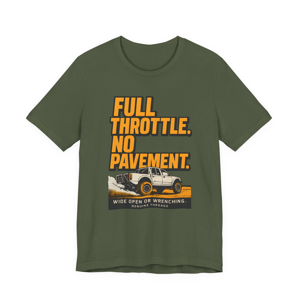 Full Throttle, No Pavement T-Shirt