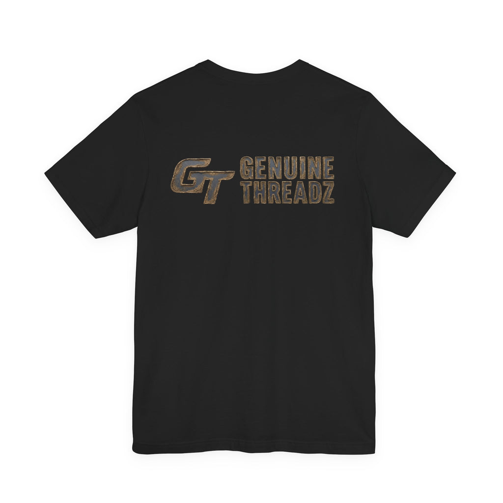 Adventure Graphic Tee — 'Venture' Chest Logo & Genuine Threadz Back Print