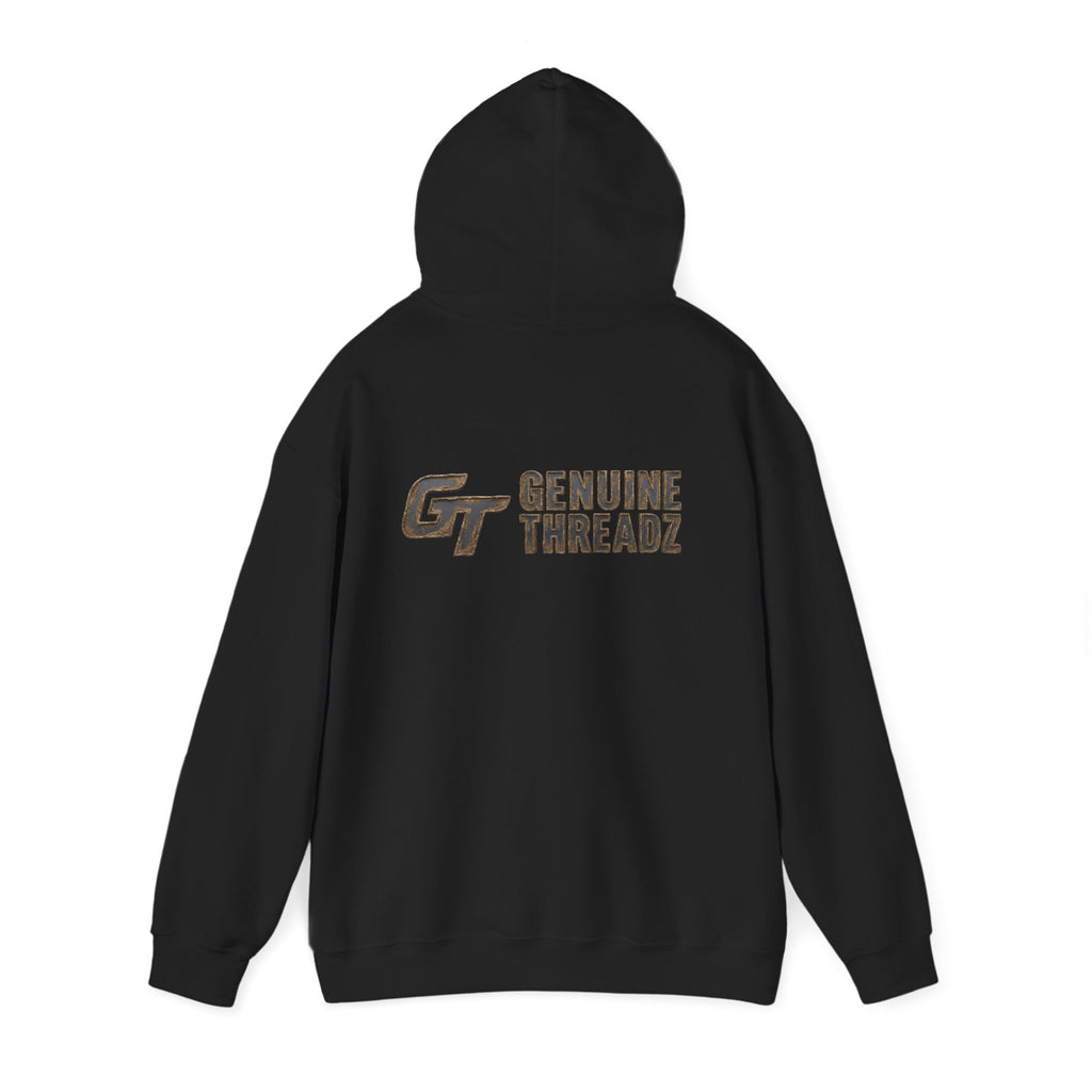 Adventure Graphic Hoodie — 'Venture' Front Patch & GT Genuine Threadz Back Logo