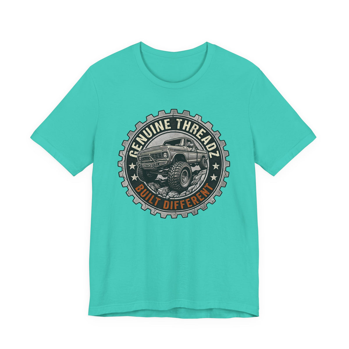 Genuine Threadz, Built Different T-Shirt