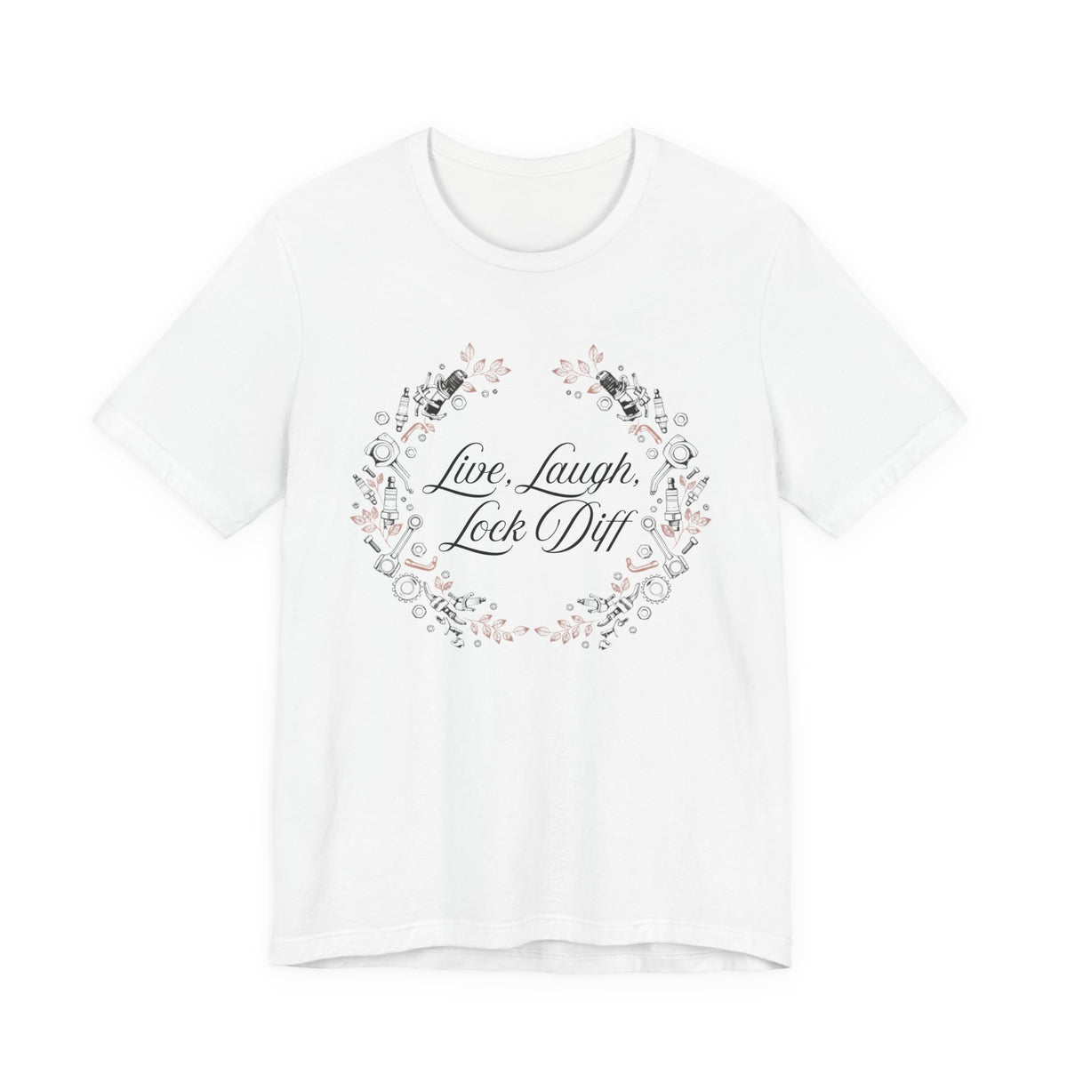 Live, Laugh, Lock Diff T-Shirt