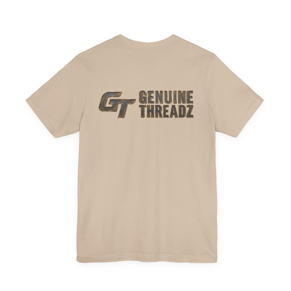 Adventure Graphic Tee — 'Venture' Chest Logo & Genuine Threadz Back Print