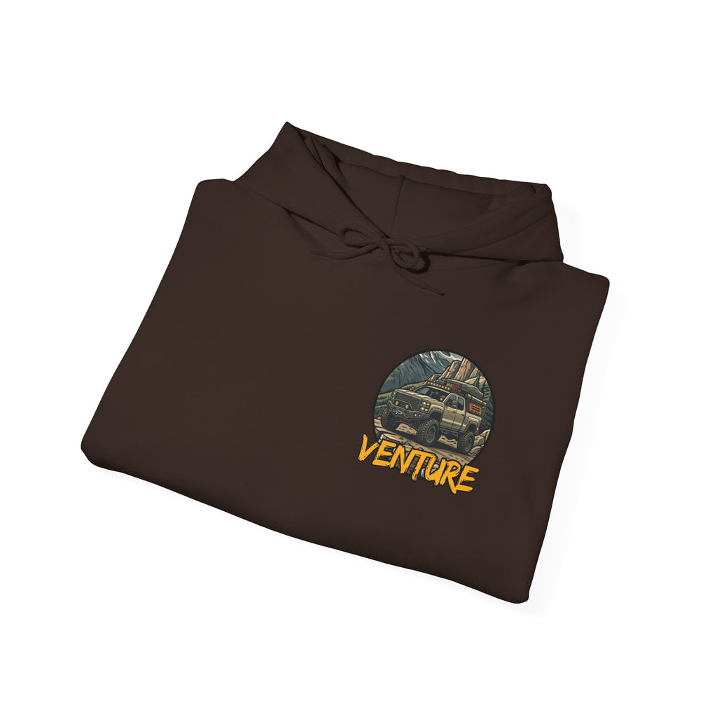 Adventure Graphic Hoodie — 'Venture' Front Patch & GT Genuine Threadz Back Logo
