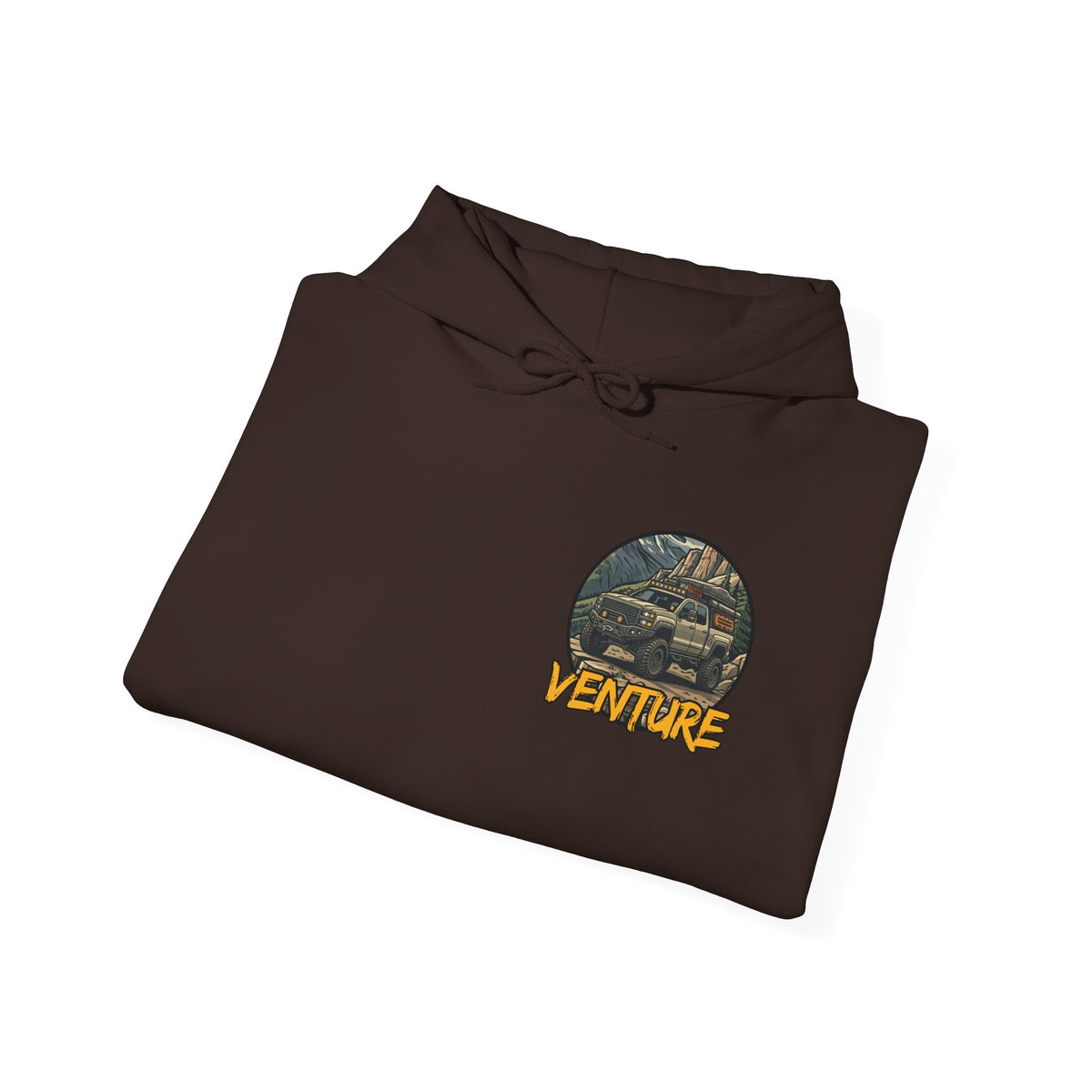 Adventure Graphic Hoodie — 'Venture' Front Patch & GT Genuine Threadz Back Logo