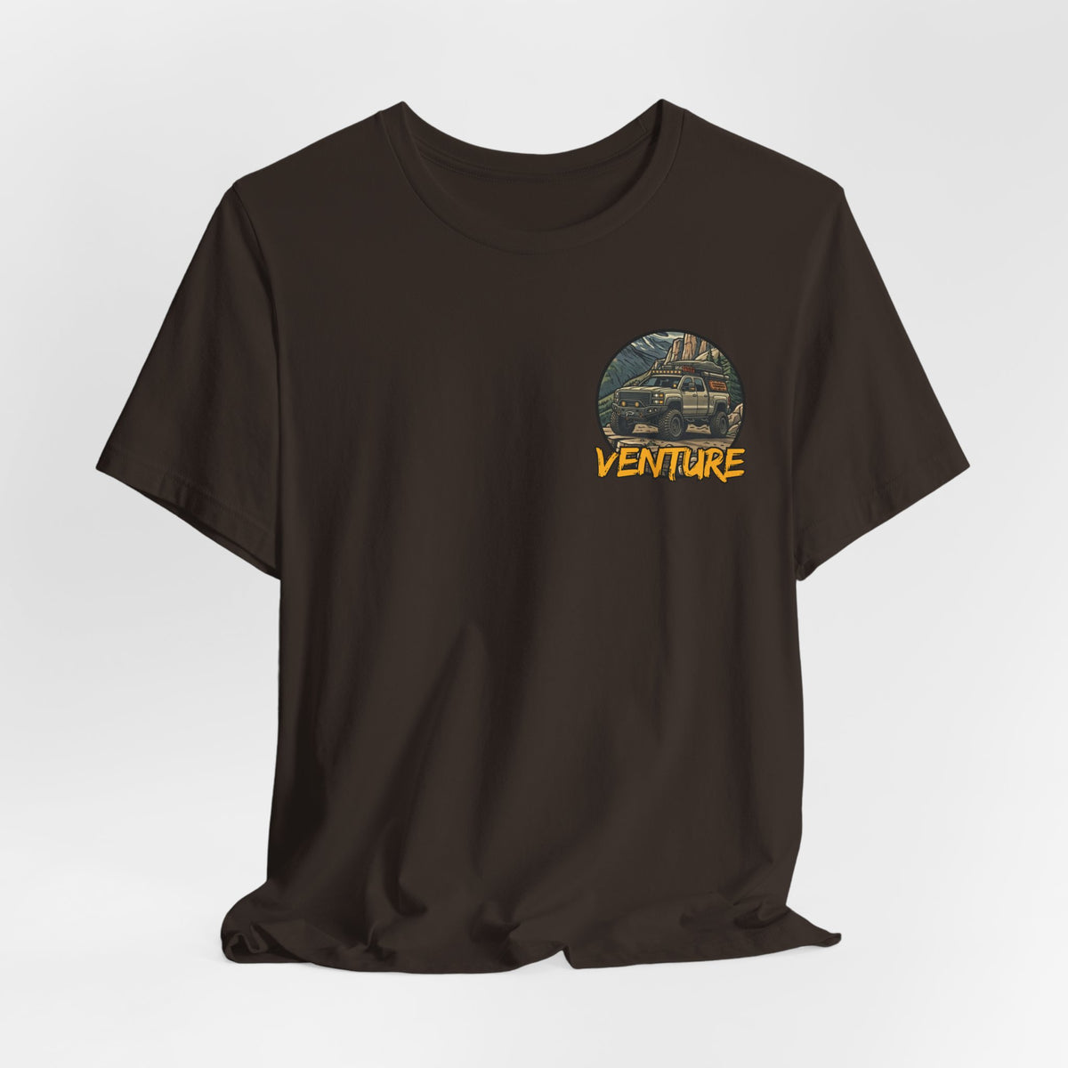 Adventure Graphic Tee — 'Venture' Chest Logo & Genuine Threadz Back Print