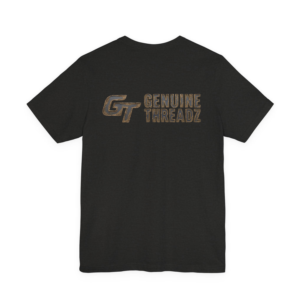 Adventure Graphic Tee — 'Venture' Chest Logo & Genuine Threadz Back Print