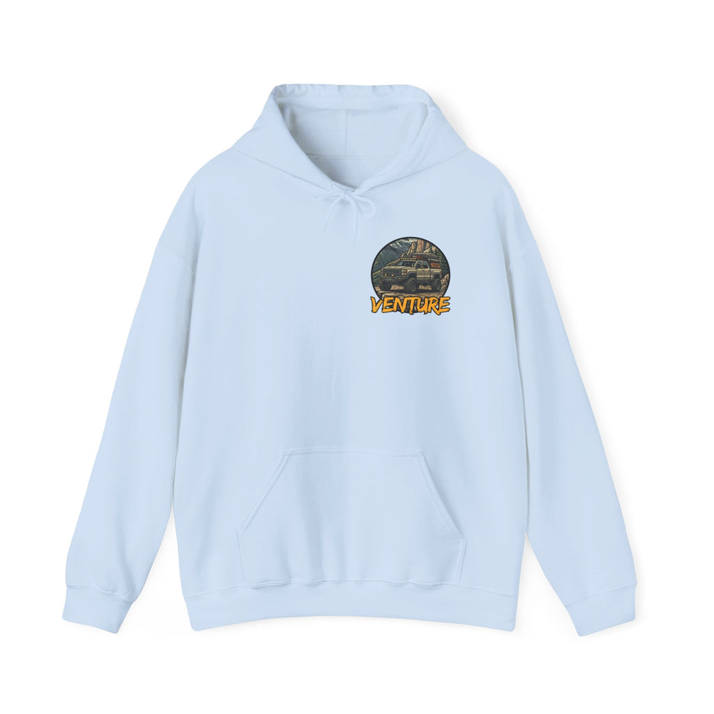 Adventure Graphic Hoodie — 'Venture' Front Patch & GT Genuine Threadz Back Logo