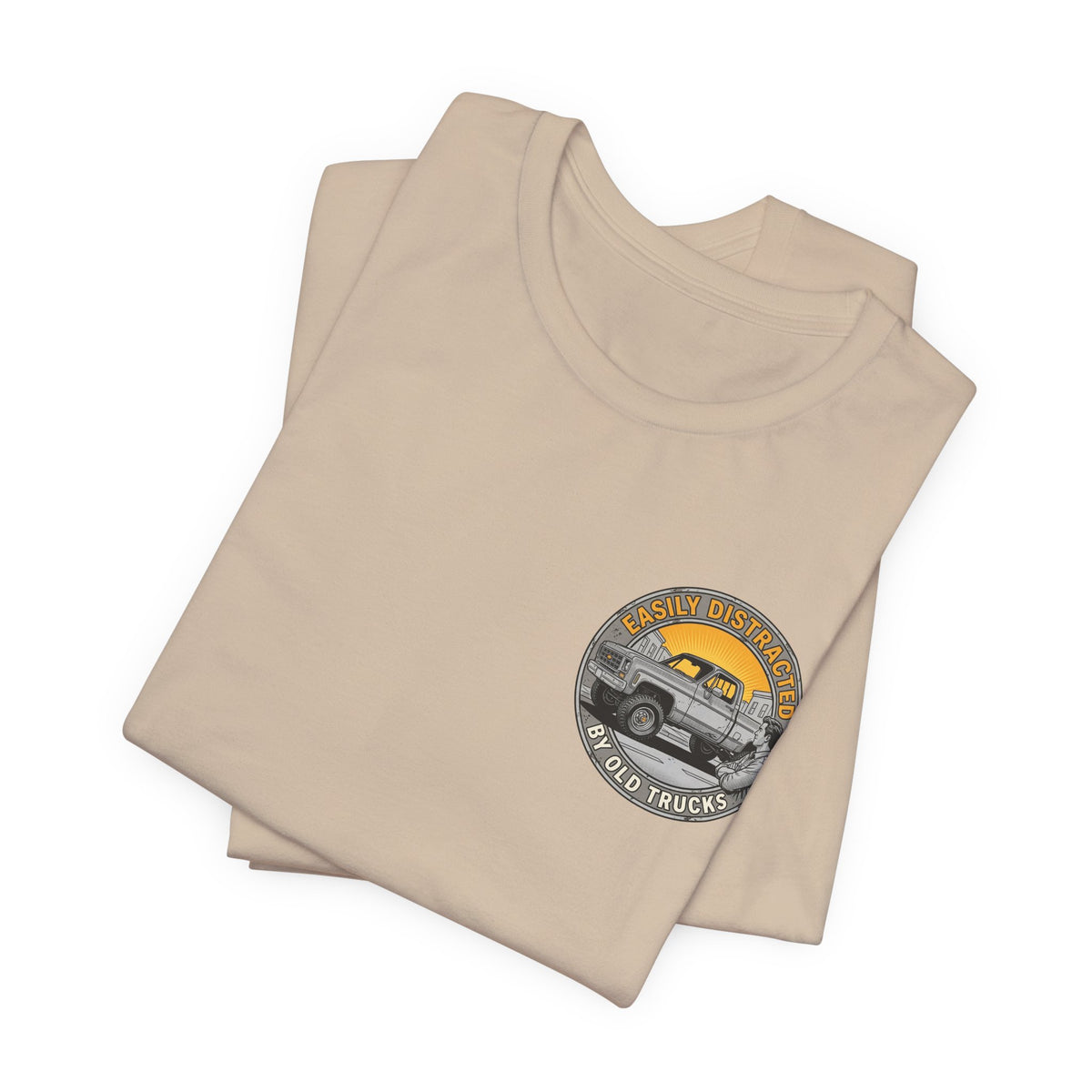 Easily Distracted By Old Trucks T-Shirt
