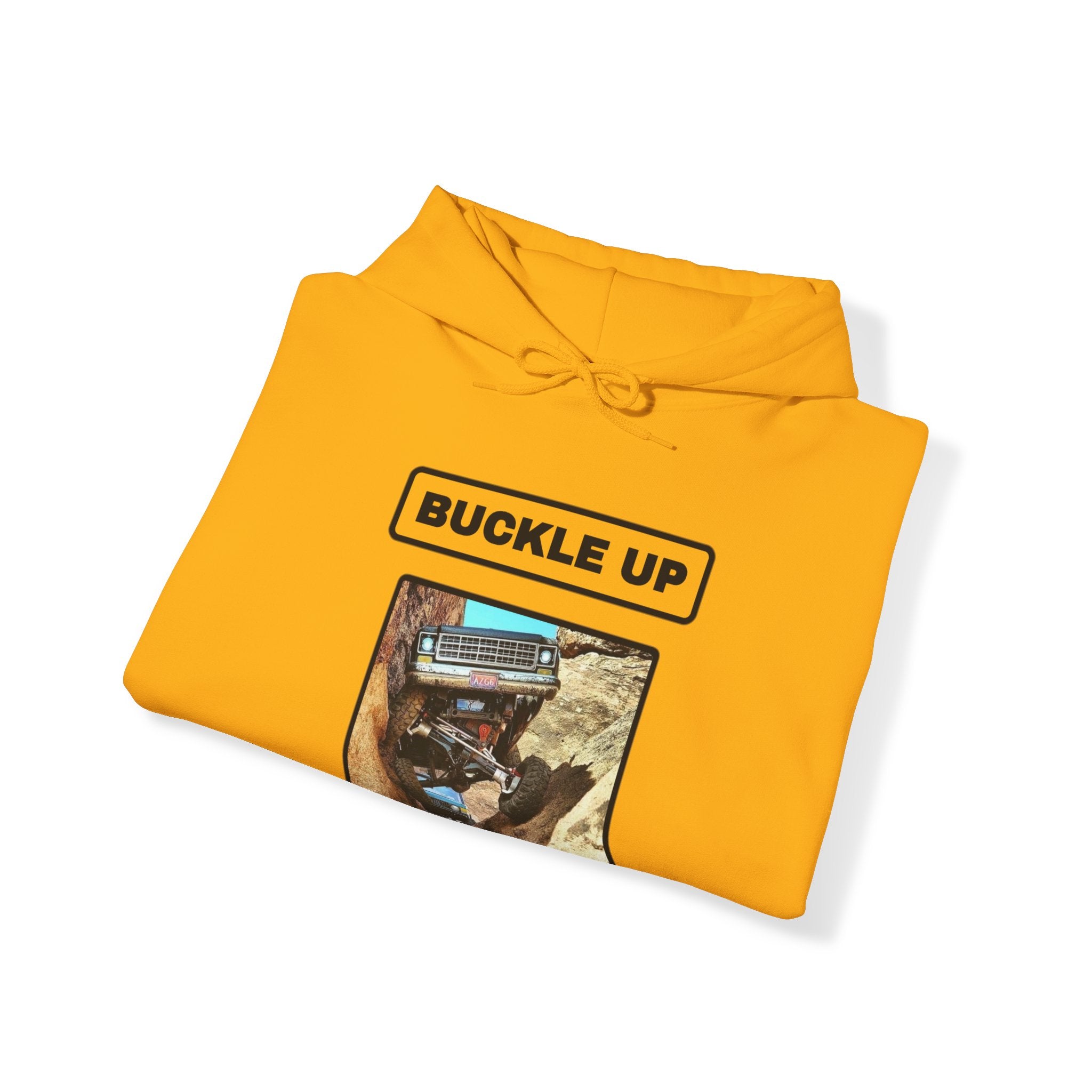 "Buckle Up" Pullover Hoodie