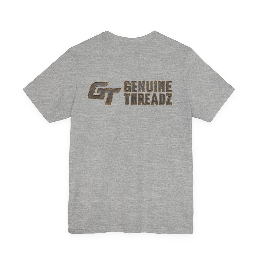 Adventure Graphic Tee — 'Venture' Chest Logo & Genuine Threadz Back Print
