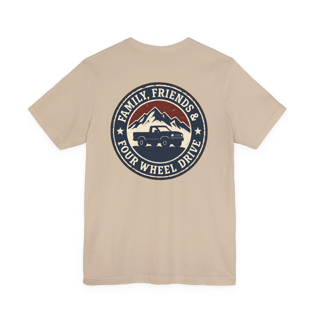 Family, Friends & 4WD T-Shirt