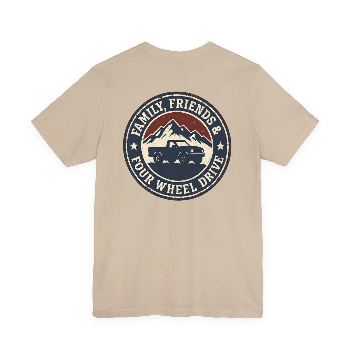 Family, Friends & 4WD T-Shirt