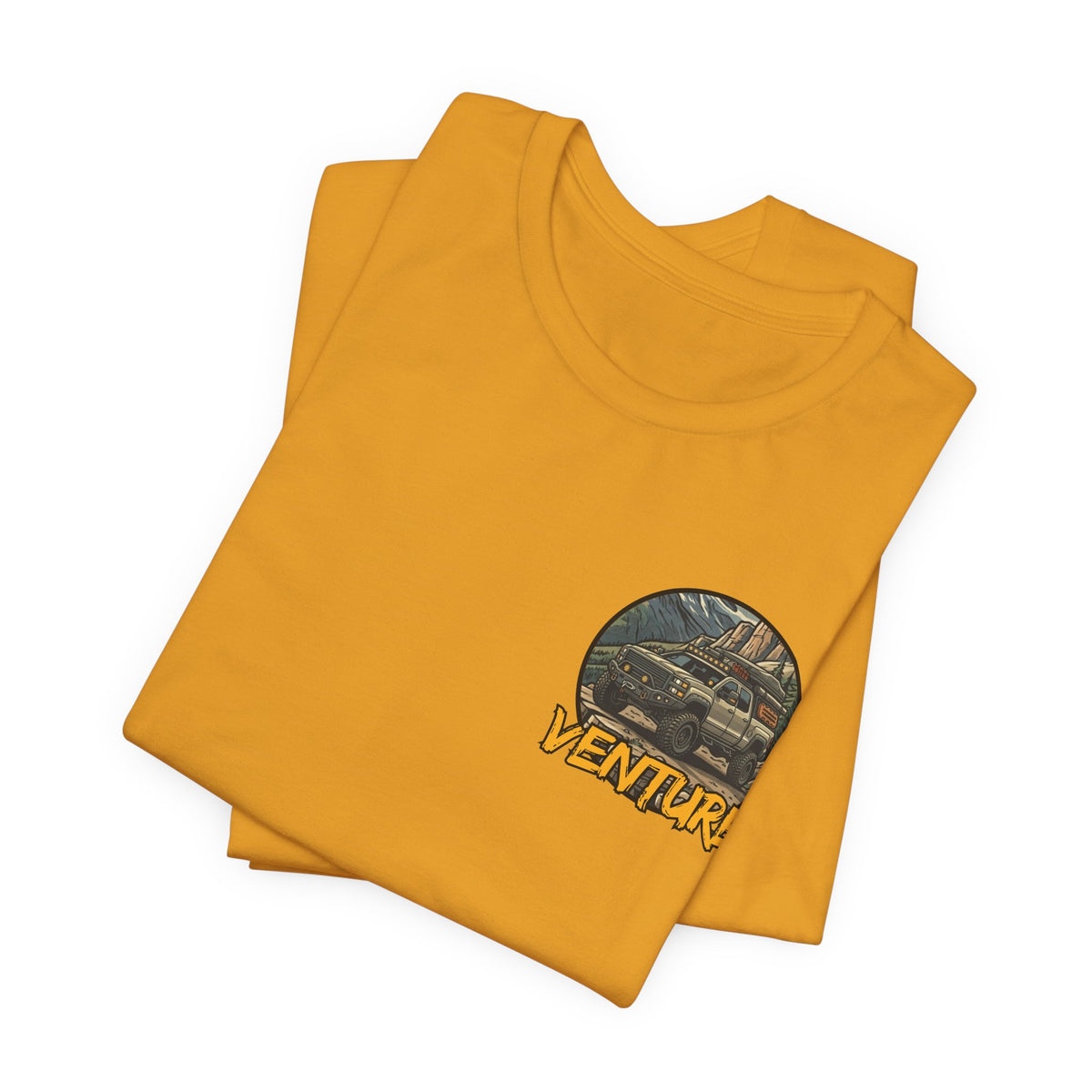 Adventure Graphic Tee — 'Venture' Chest Logo & Genuine Threadz Back Print