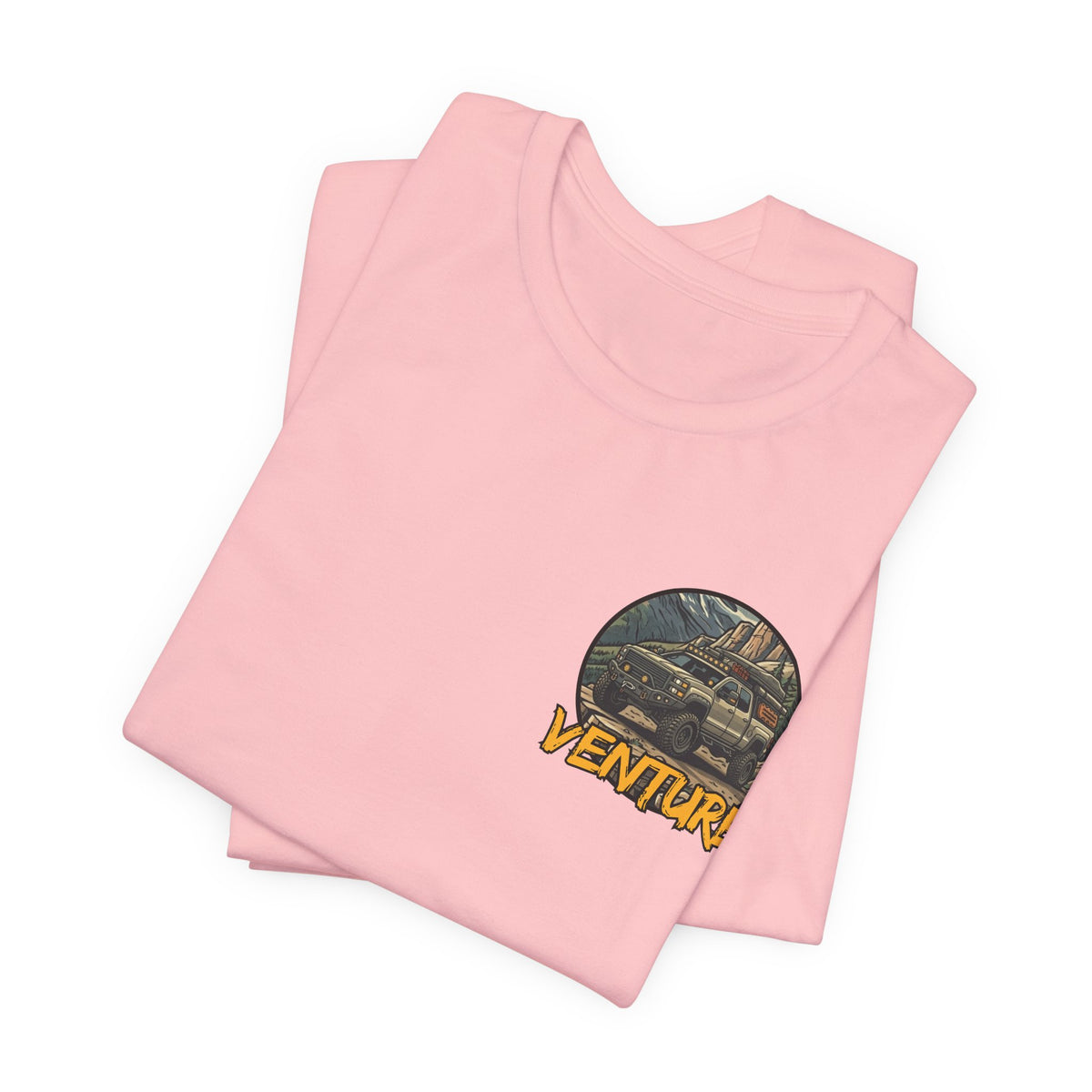 Adventure Graphic Tee — 'Venture' Chest Logo & Genuine Threadz Back Print
