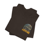 Adventure Graphic Tee — 'Venture' Chest Logo & Genuine Threadz Back Print