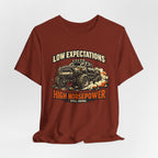 Low Expectations High Horsepower T-Shirt