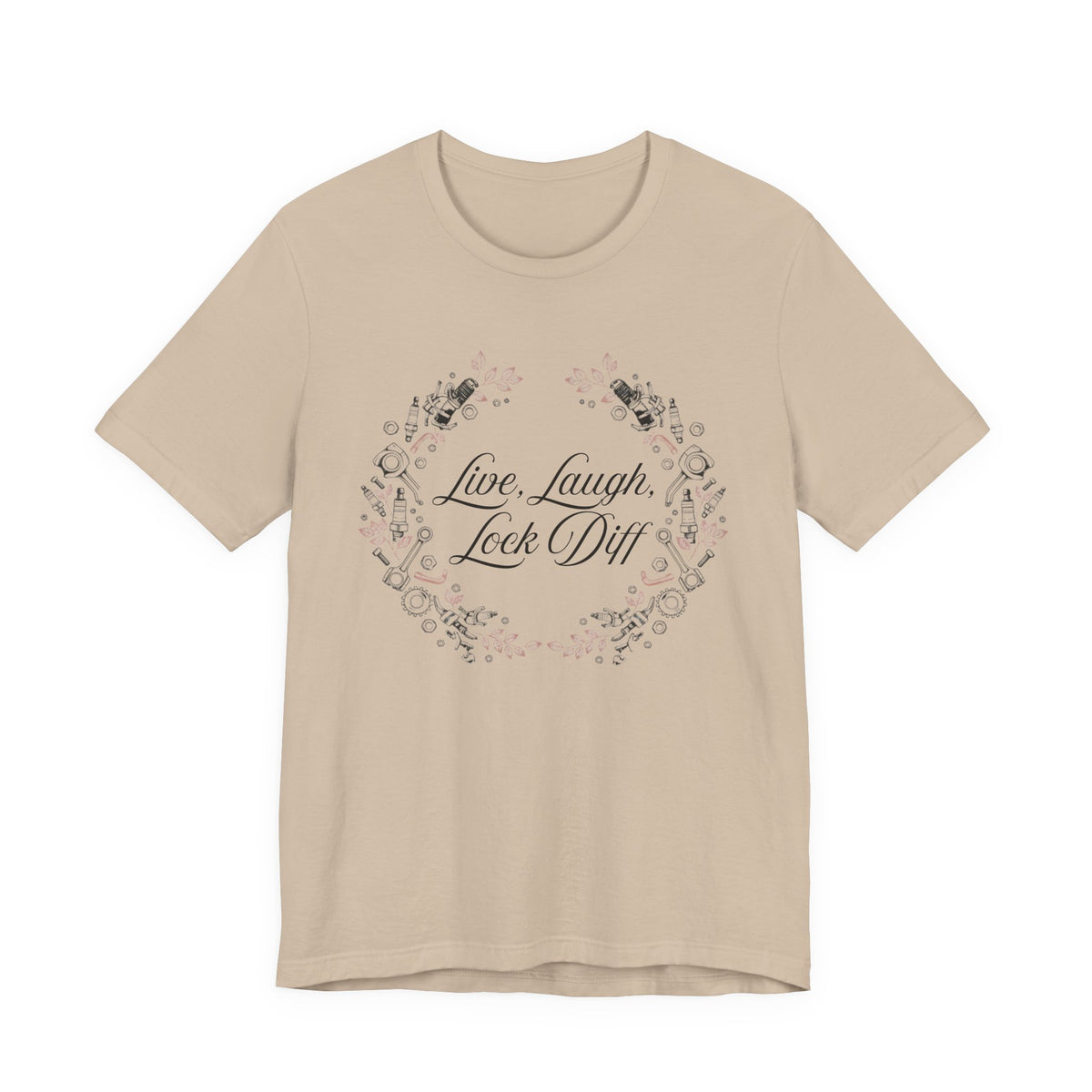 Live, Laugh, Lock Diff T-Shirt
