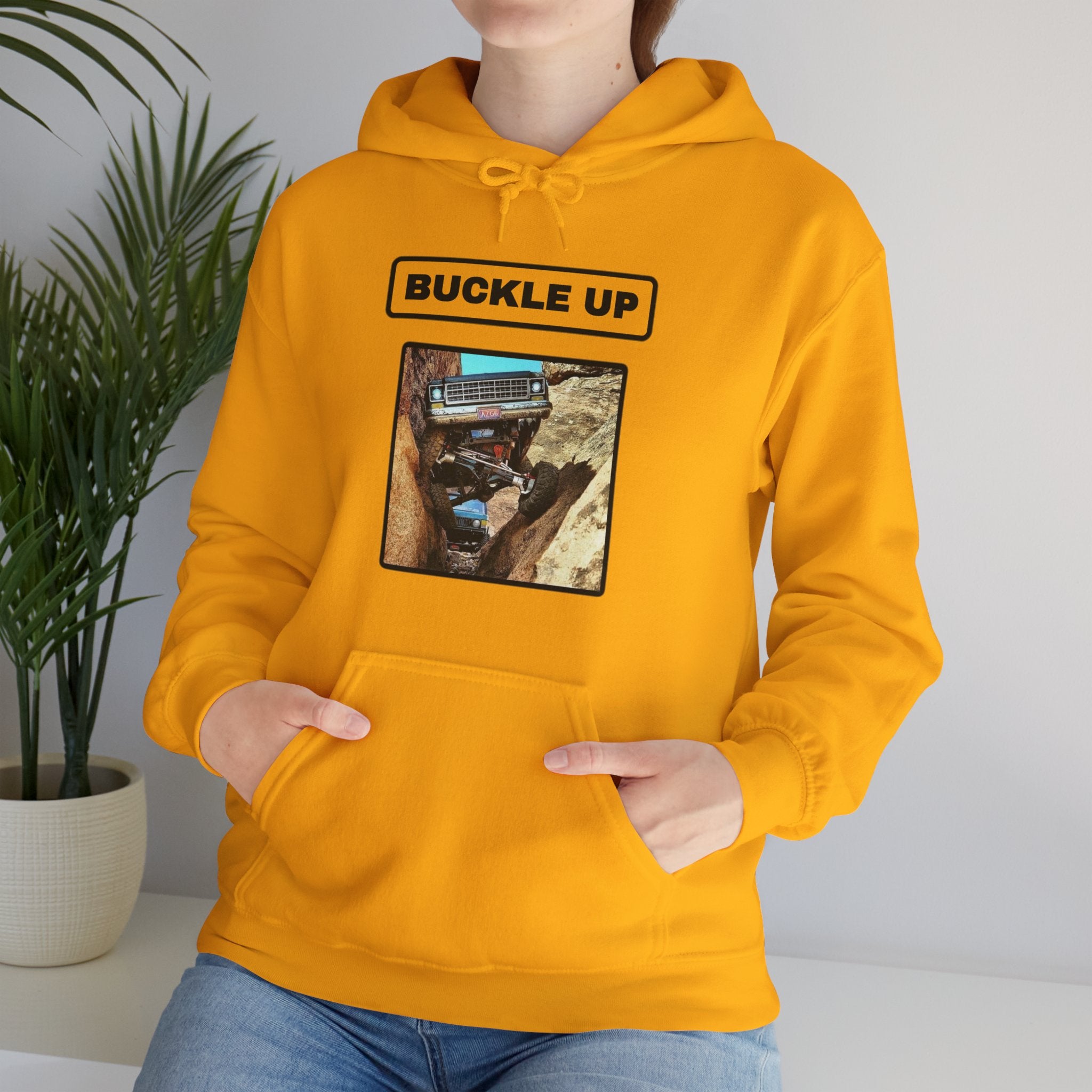 "Buckle Up" Pullover Hoodie