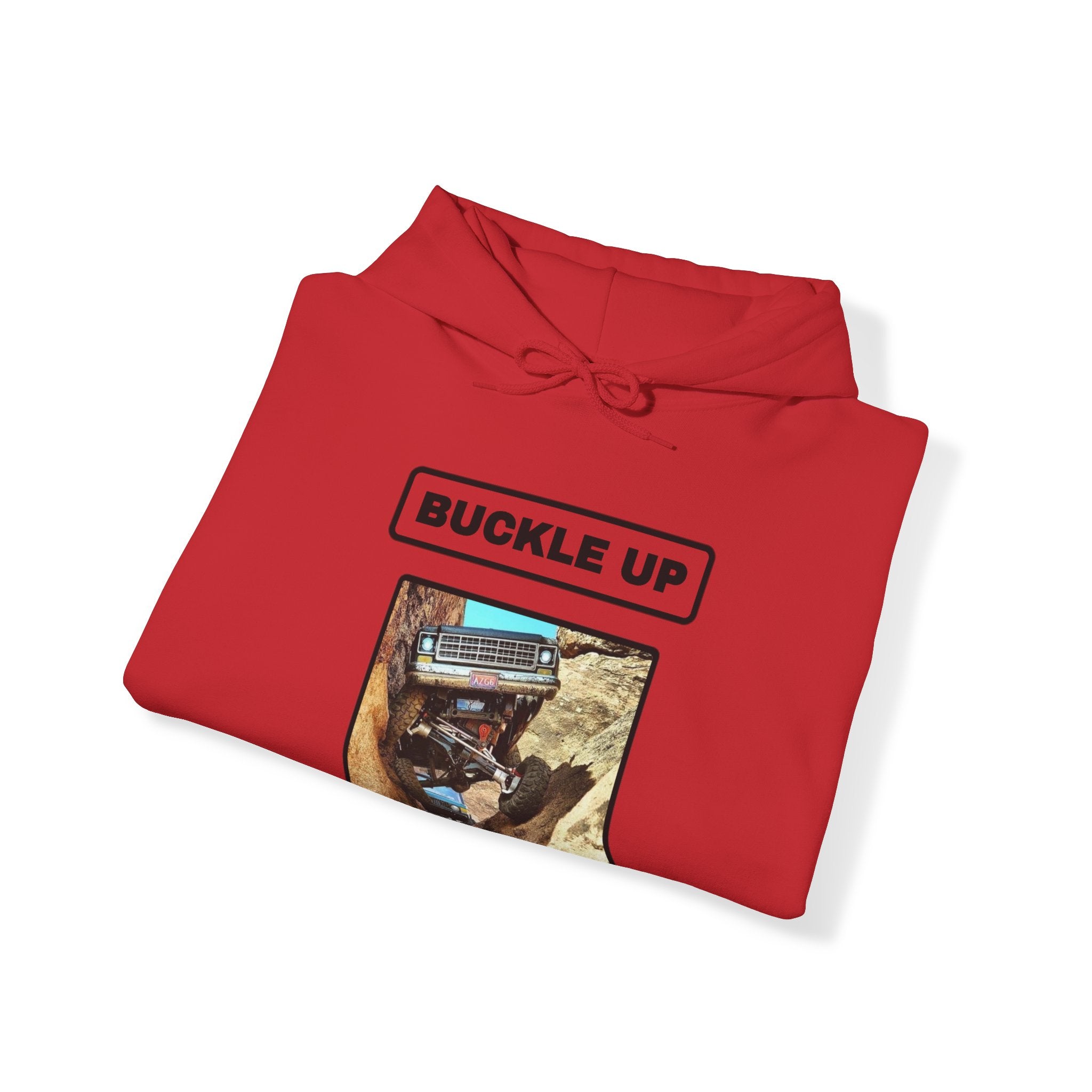 "Buckle Up" Pullover Hoodie