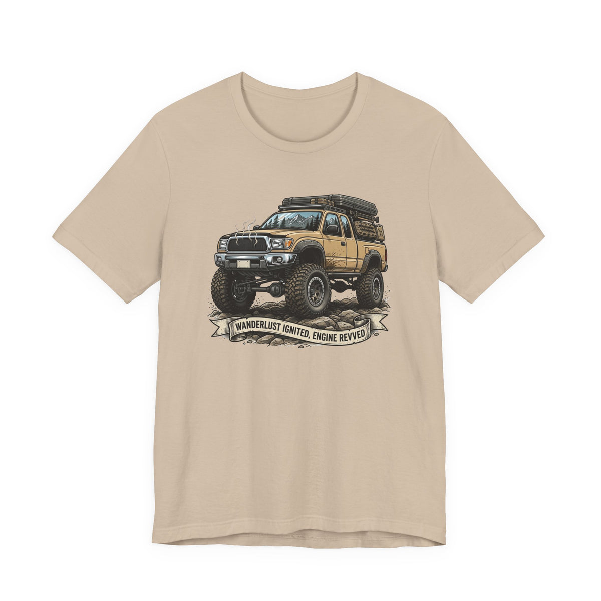 Wanderlust Ignited, Engine Revved T-Shirt