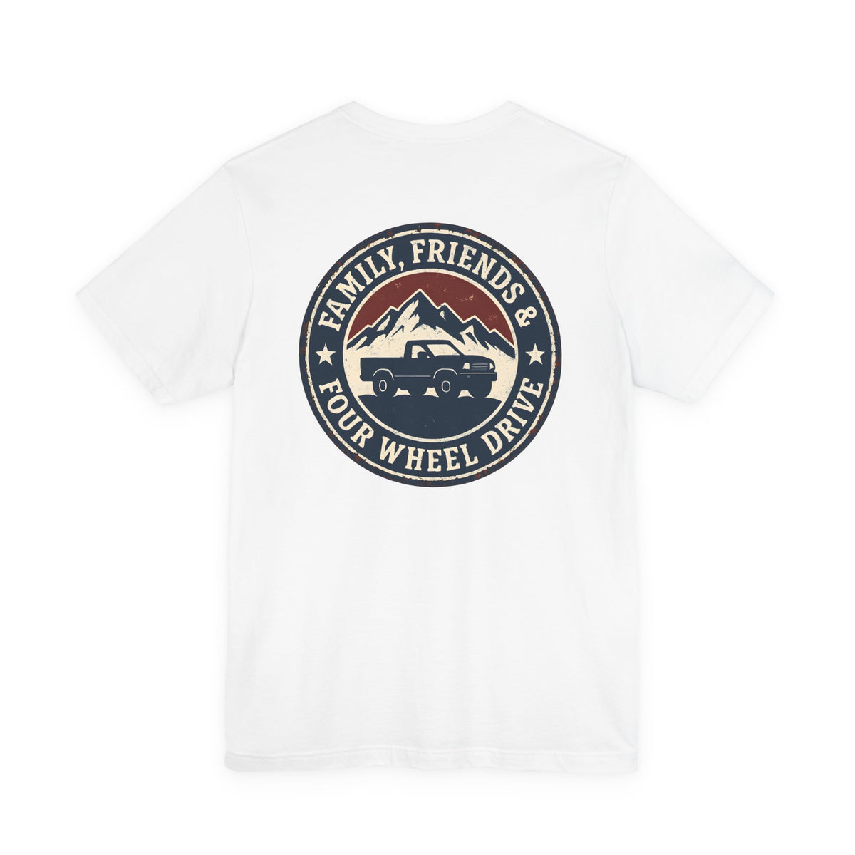 Family, Friends & 4WD T-Shirt