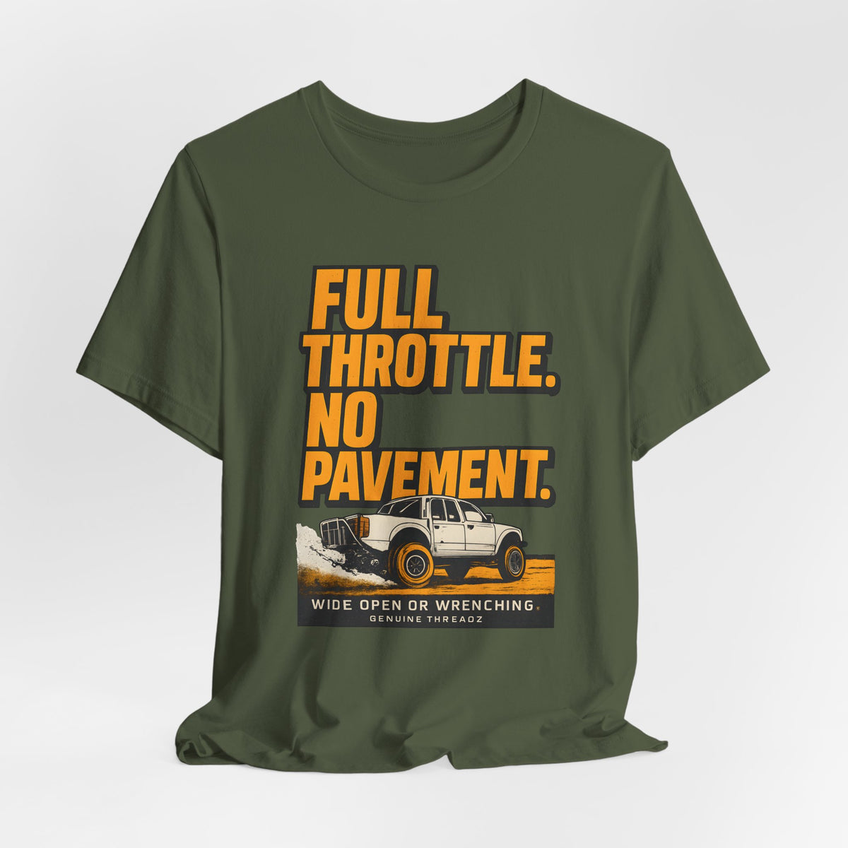Full Throttle, No Pavement T-Shirt