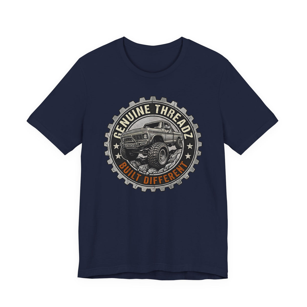 Genuine Threadz, Built Different T-Shirt