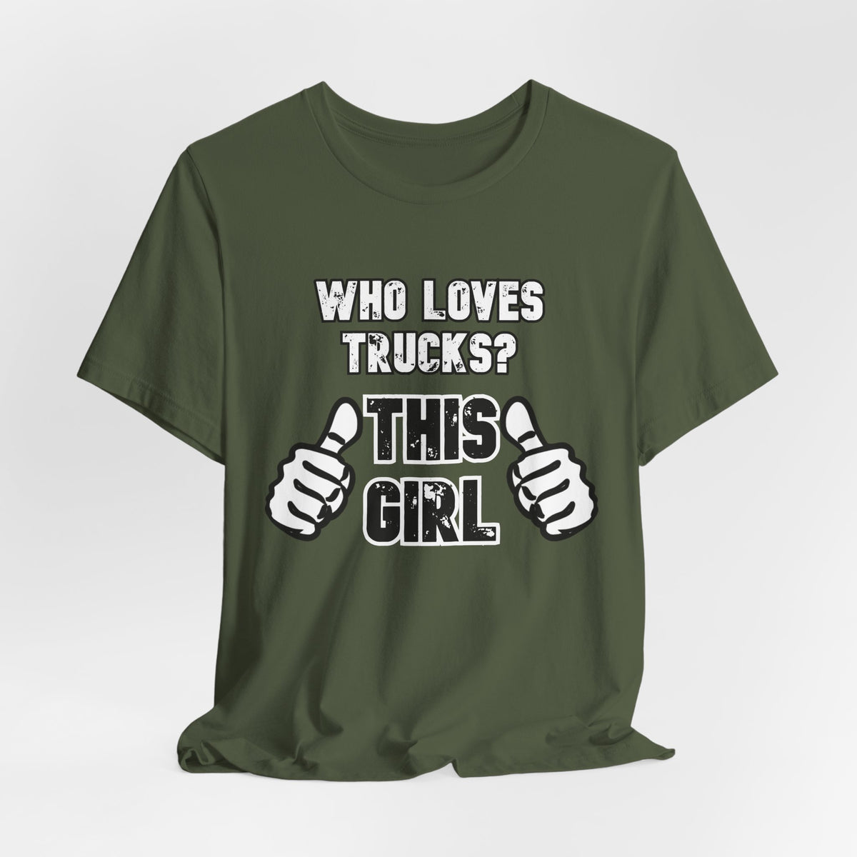 Who Loves Trucks? This Girl T-Shirt