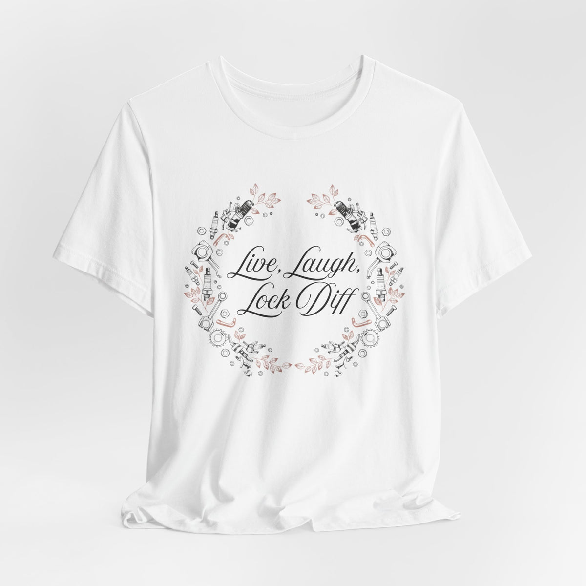 Live, Laugh, Lock Diff T-Shirt