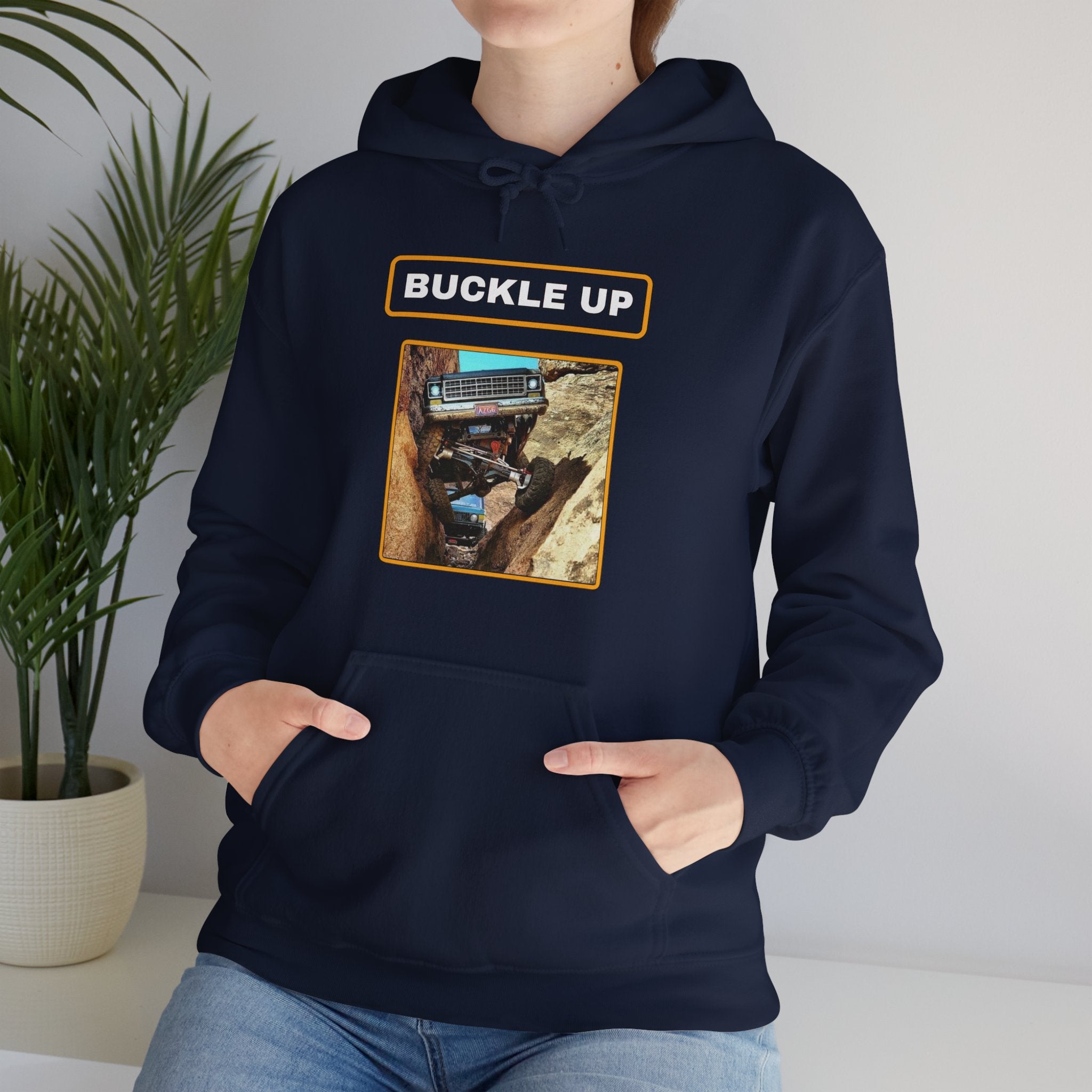 "Buckle Up" Pullover Hoodie