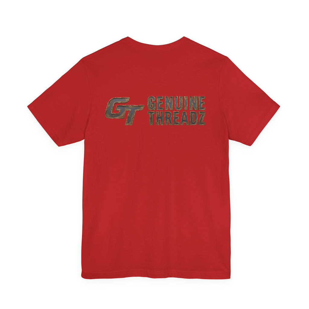 Adventure Graphic Tee — 'Venture' Chest Logo & Genuine Threadz Back Print