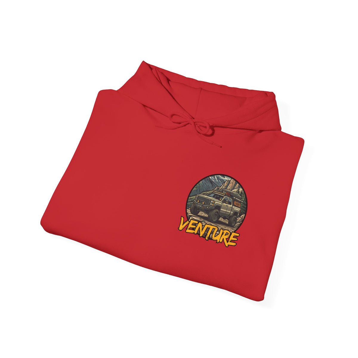 Adventure Graphic Hoodie — 'Venture' Front Patch & GT Genuine Threadz Back Logo