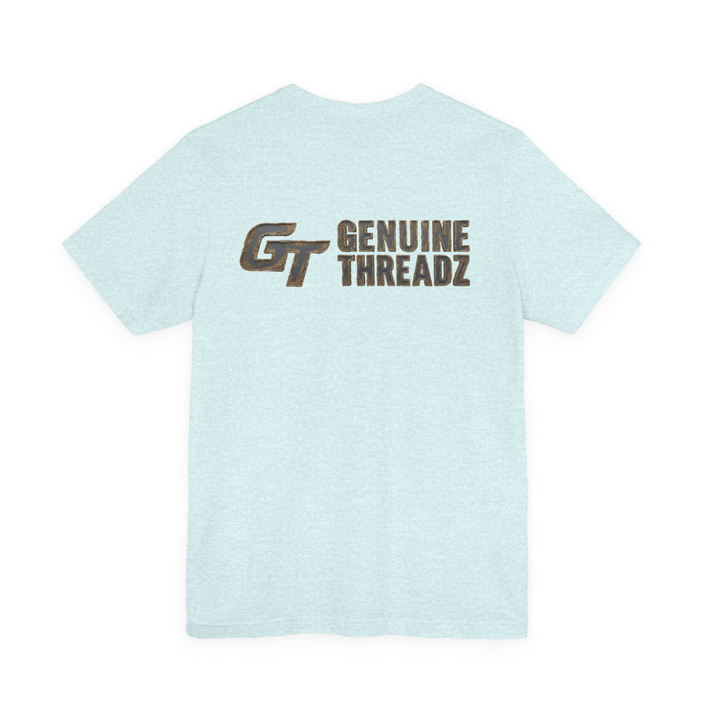 Adventure Graphic Tee — 'Venture' Chest Logo & Genuine Threadz Back Print
