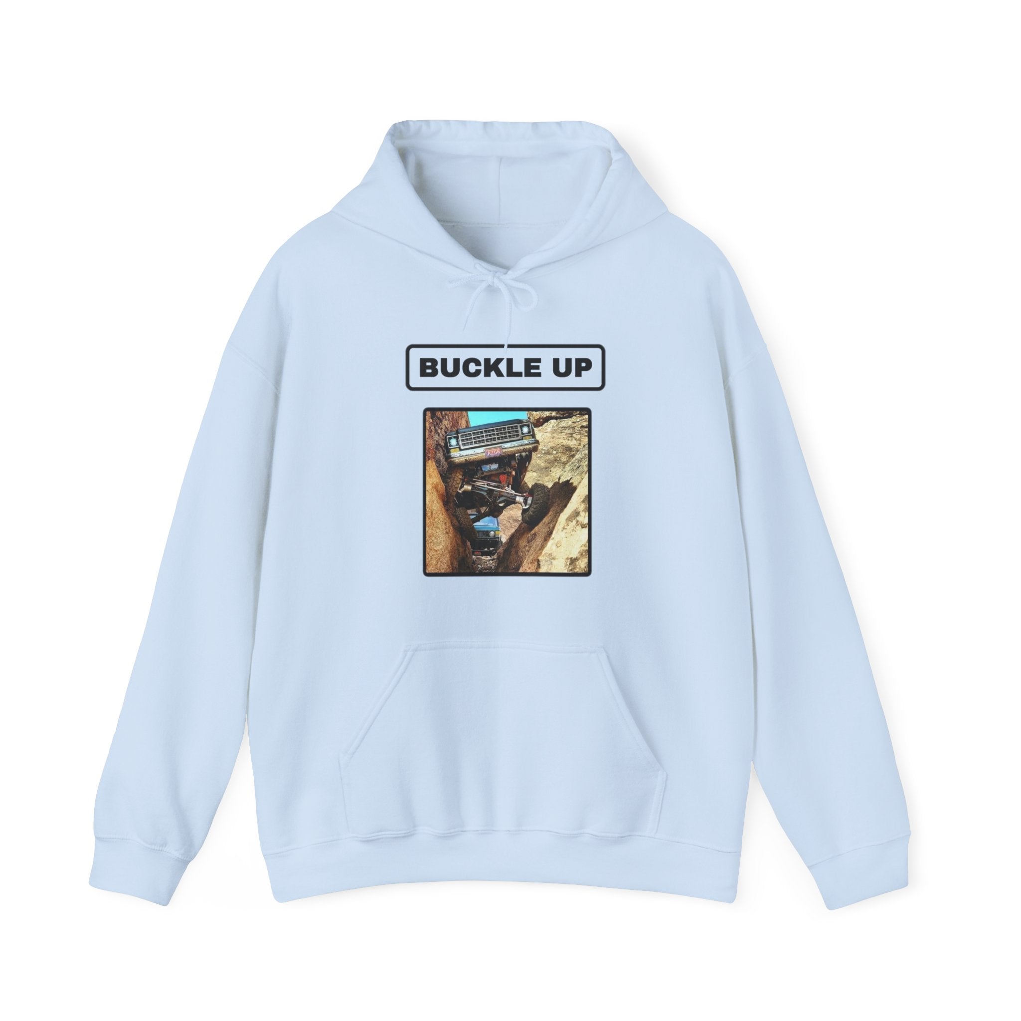 "Buckle Up" Pullover Hoodie