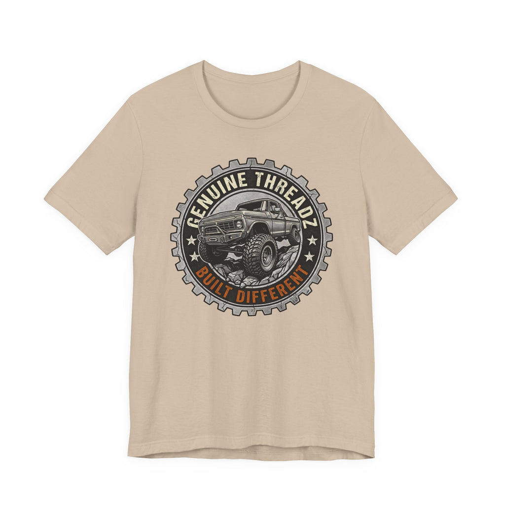 Genuine Threadz, Built Different T-Shirt