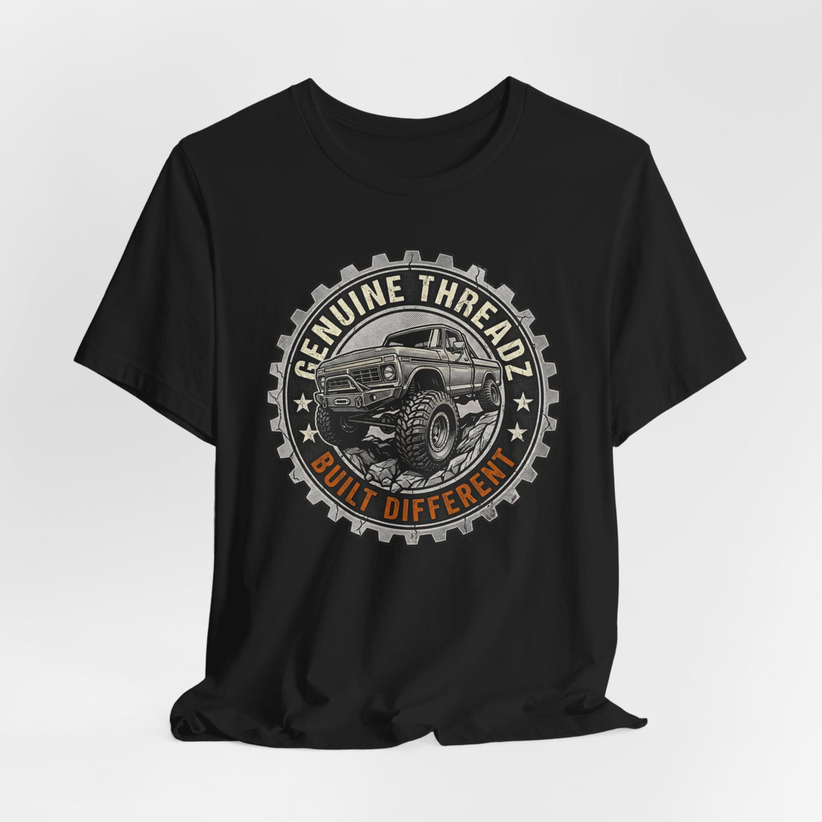 Genuine Threadz, Built Different T-Shirt