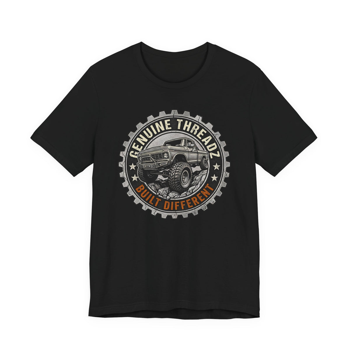Genuine Threadz, Built Different T-Shirt