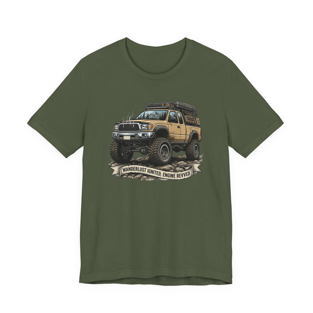 Wanderlust Ignited, Engine Revved T-Shirt