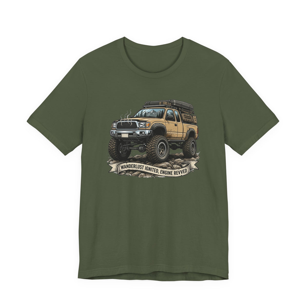 Wanderlust Ignited, Engine Revved T-Shirt