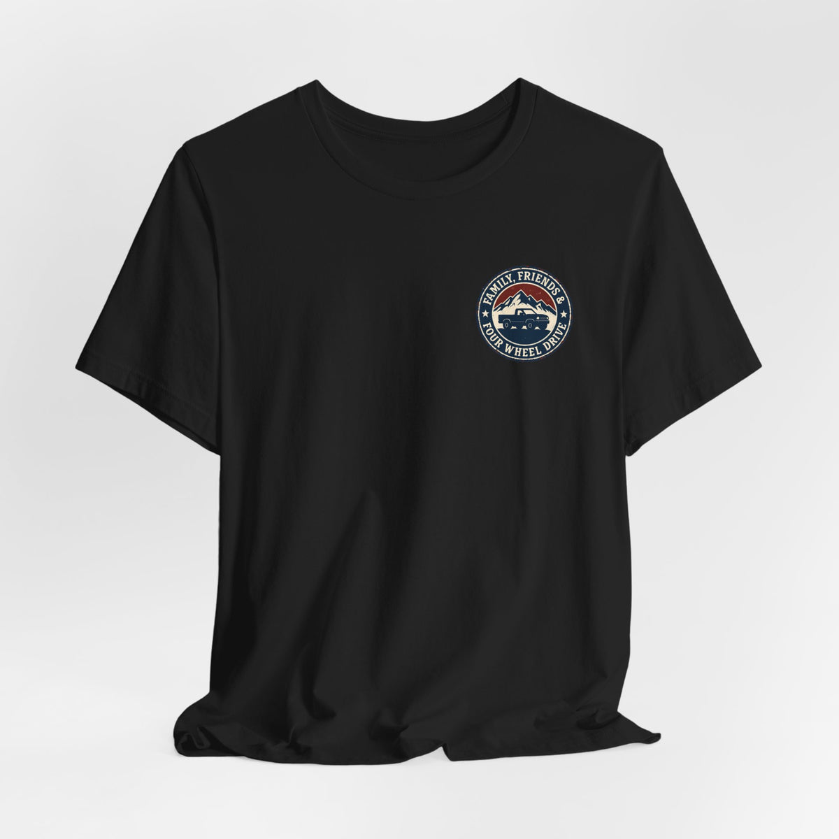Family, Friends & 4WD T-Shirt