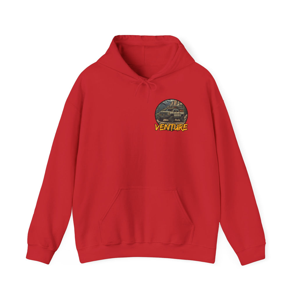 Adventure Graphic Hoodie — 'Venture' Front Patch & GT Genuine Threadz Back Logo