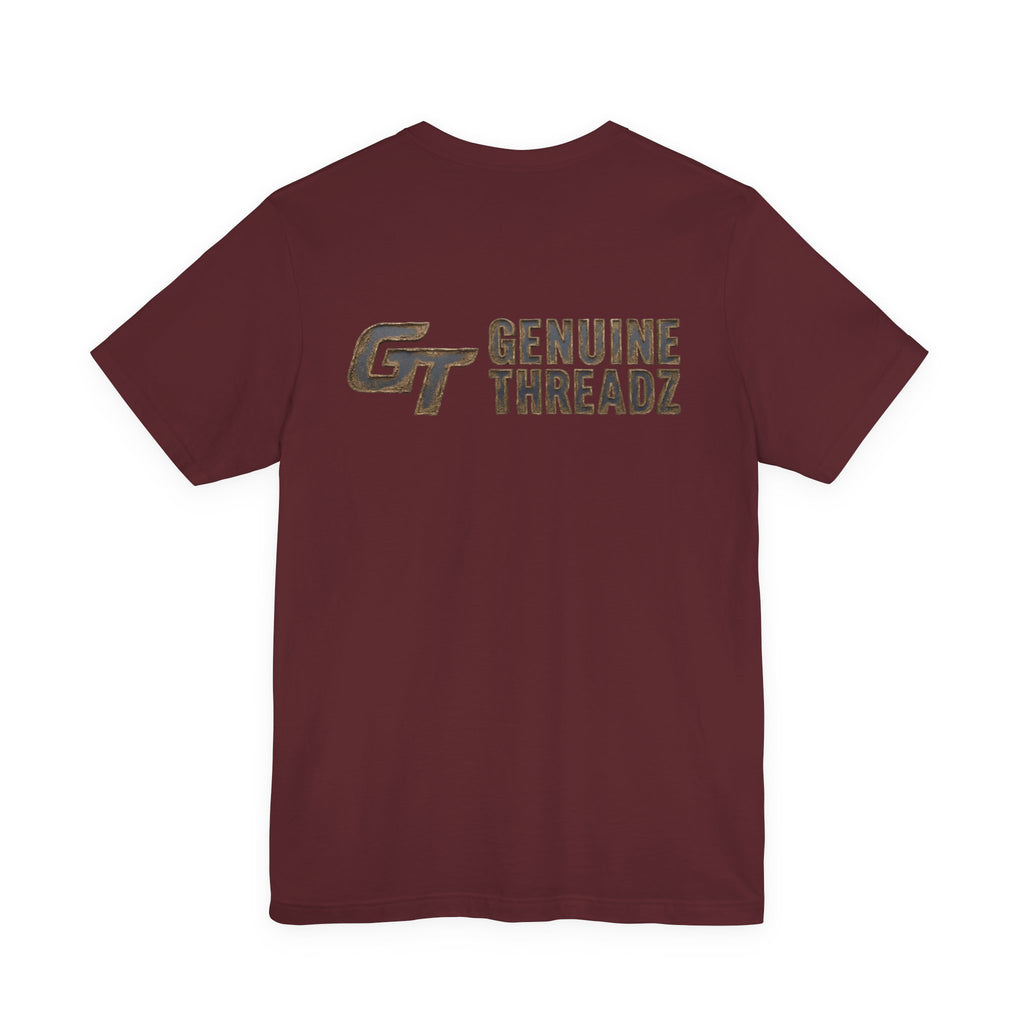 Adventure Graphic Tee — 'Venture' Chest Logo & Genuine Threadz Back Print