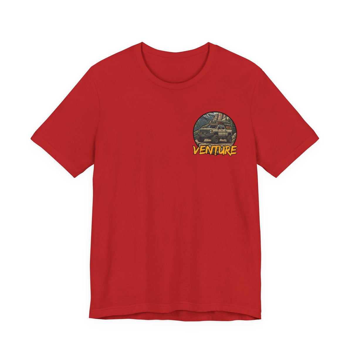 Adventure Graphic Tee — 'Venture' Chest Logo & Genuine Threadz Back Print