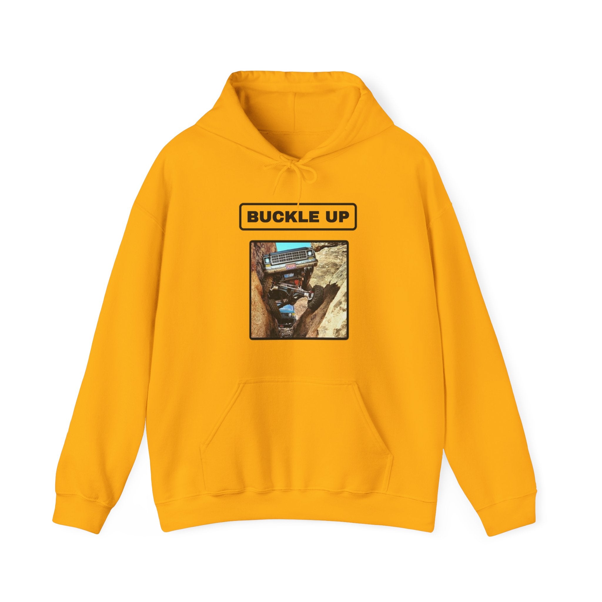 "Buckle Up" Pullover Hoodie