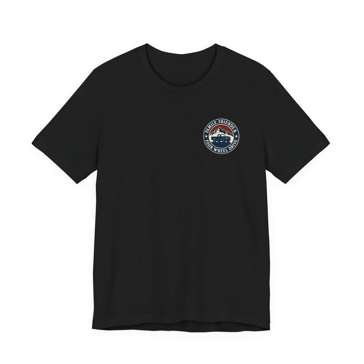 Family, Friends & 4WD T-Shirt