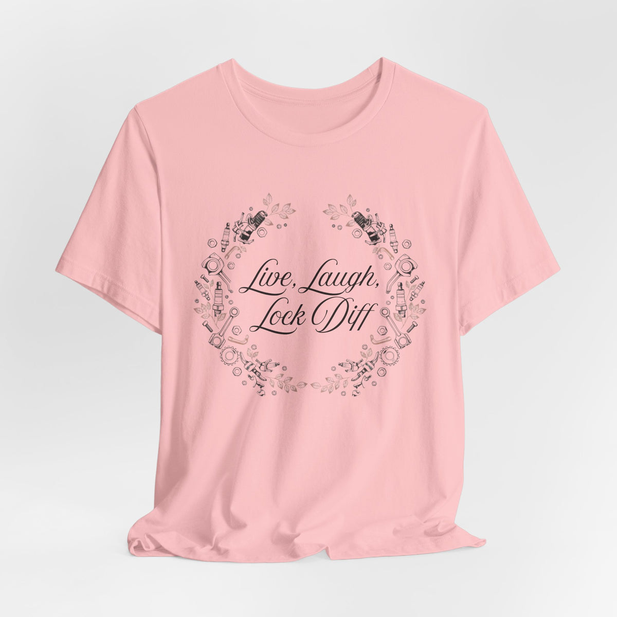 Live, Laugh, Lock Diff T-Shirt