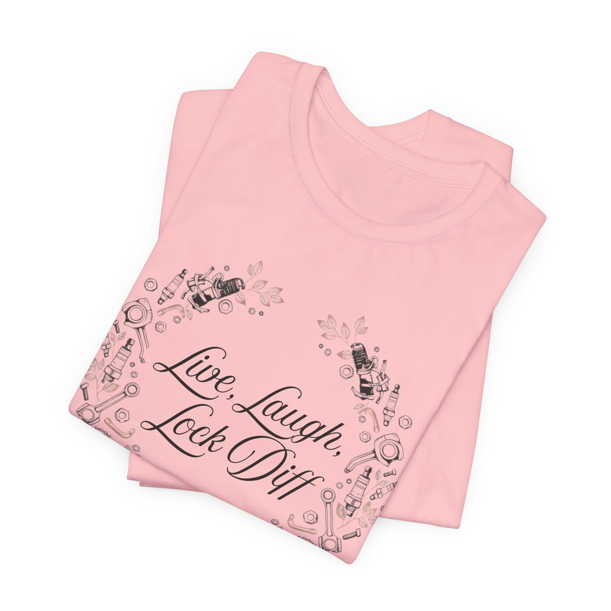 Live, Laugh, Lock Diff T-Shirt