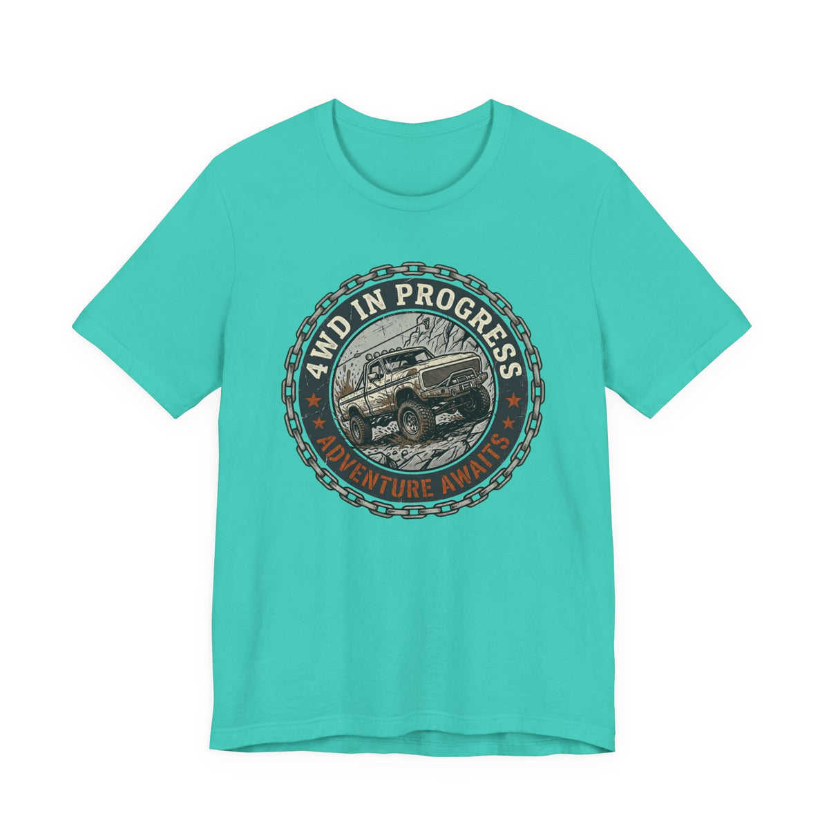 4WD In Progress, Adventure Awaits T-Shirt