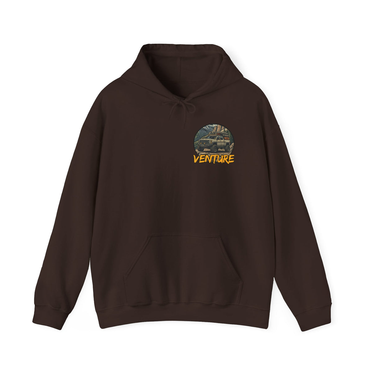 Adventure Graphic Hoodie — 'Venture' Front Patch & GT Genuine Threadz Back Logo